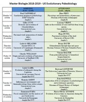 European Course "Evolutionary Paleobiology"